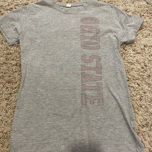 Grey ohio state shirt